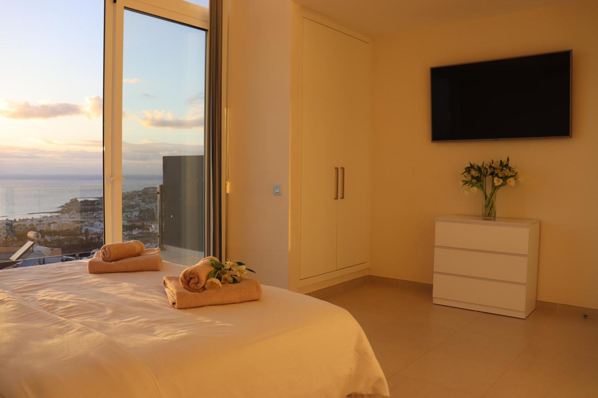 Azure Sky Villa - Panoramic Ocean View, Luxury, San Eugenio Costa Adeje  Exterior foto