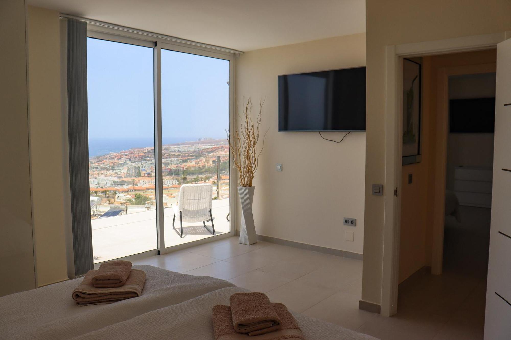 Azure Sky Villa - Panoramic Ocean View, Luxury, San Eugenio Costa Adeje  Exterior foto